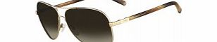Chloe Ladies Grey Gold CE102S Sunglasses