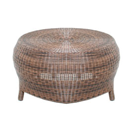chloe Round Coffee Table - Cappuccino