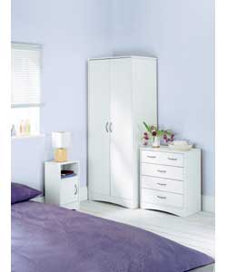 White 3 Piece Bedroom Suite