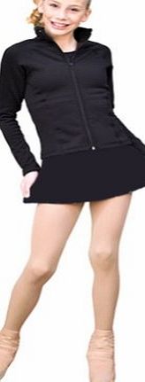 ChloeNoel Black A Line Ice Skating Skirt Adult M