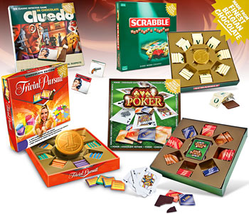chocolate Board Games - Chocolate Poker
