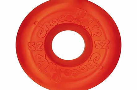 Chocolate Chunk Embossed 52mm - Red