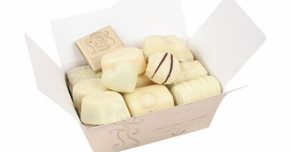 Chocolate-Express . Leonidas Belgian Chocolates. White Chocolate valentines Gifts, Belgian Chocolatier Leonidas, 22 Fresh White Chocolates, Luxury Pralines, Butter Creams, Truffles. (410g)