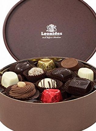 Chocolate Express Best Chocolate: 22 Assorted Leonidas Belgian Chocolates, Butter Creams, Truffles, Pralines, Luxury Gift Box. (680g)