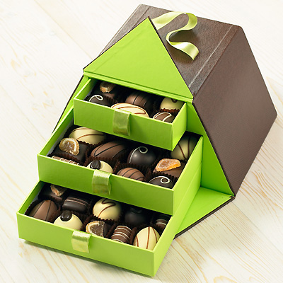 Chocolate Pyramid Gift Box