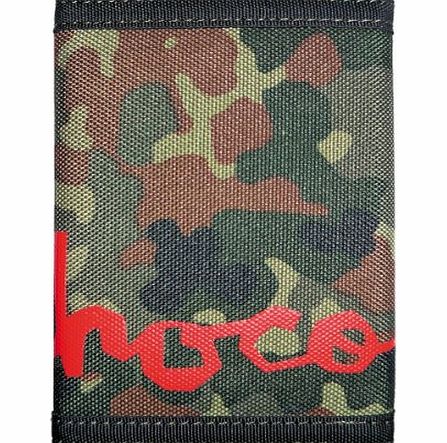 Chocolate Skateboards Big Chunk Velcro Wallet Camo