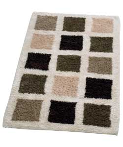 Chocolate Tiles Bath Mat