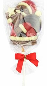 Chocolate Santa lolly