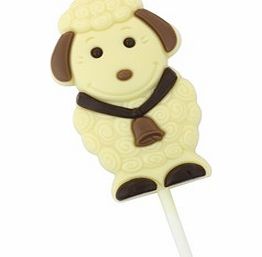 Chocolate Trading Co Easter lamb, white chocolate lollipop