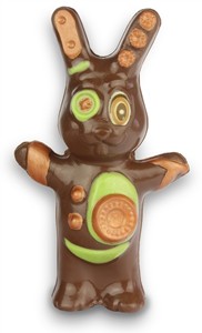 Chocolate Trading Co Funky milk chocolate Easter bunny (boy)