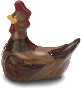 Milk chocolate Easter hen