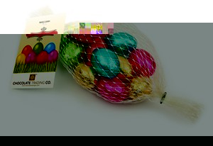 Net of mini Easter eggs