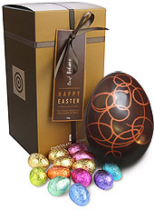 Chocolate Trading Co. Oeuf Boheme, Dark Chocolate Easter Egg
