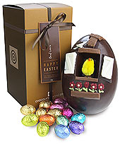 Chocolate Trading Co. Oeuf Maisonnette, Dark Chocolate Easter Egg (320g)