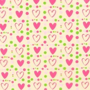 Pretty hearts, chocolate transfer sheets x2