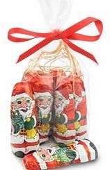 Chocolate Trading Co Santa chocolate tree decorations - Bag of 20