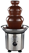 Silver Chocolate Fountain (with free chocolate)