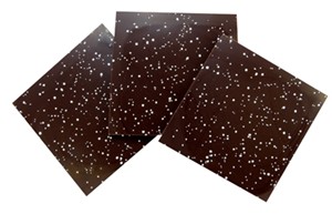 Chocolate Trading Co Speckled, dark chocolate panels - Box of 27