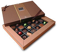 Chocolate Trading Co. Superior Selection, 12 Mostly Dark Chocolate Box