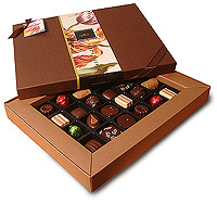 Chocolate Trading Co. Superior Selection, Spring Flowers, 24 Mostly Dark Box