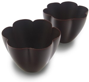 Chocolate Trading Co Tulip, dark chocolate cups - Box of 6
