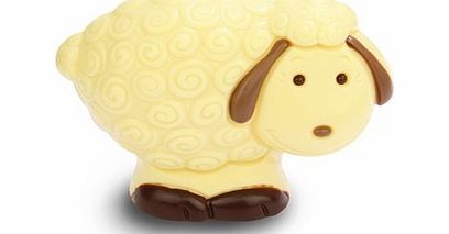 White chocolate Easter lamb