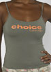 Choice Calvin Klein Logo cotton lycra camisole