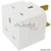 Choiceful Lyvia 13A 2-Way Fused Adaptor
