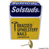 Solstuds 10mm Head Brassed Upholstry Nails Pack