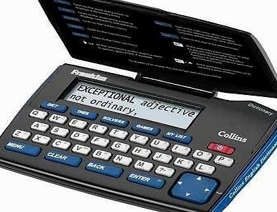 ChoicefullBargain NEW FRANKLIN DMQ221 COLLINS ENGLISH DICTIONARY EXPRESS EDITION WITH THESAURUS