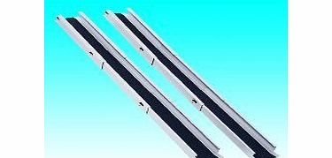 ChoiceShops Pair of Lightweight Aluminium Telescopic Ramps with Bag