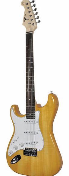 Chord Cal63 Electric Guitar Amber Gloss Left-handed