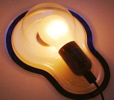 Chris Kabel Sticky Light Droog Design Sticky Lamp