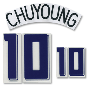 Chris Kay Chuyoung 10 Name and number set