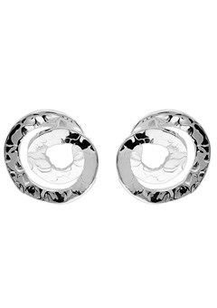 Chris Lewis Silver Spiral Earrings by Chris Lewis CLSE