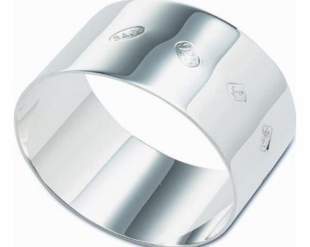 Christening Silver Heavy Guage Sterling Silver Napkin Ring