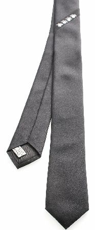 Christian Dior Black   White Wasp Tie