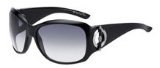 Christian Dior DIOR DESIGN 1 Sunglasses D28 (1B) BLACK SHN (GREY SF) 62/16 Medium
