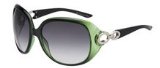 Christian Dior DIOR LADY 1 Sunglasses M1K (9C) DK GREEN L (DK GREY SF) 62/17 Medium