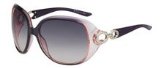 Christian Dior DIOR LADY 1 Sunglasses M5K (2C) DK VIOLET (GREYBLUE DS) 62/17 Medium