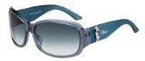 Christian Dior DIOR MADE 1 Sunglasses 63Y (BB) BLU/GRY/CR (GREY SF) 63/17 Medium