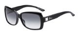 Christian Dior DIOR MINI 2 Sunglasses 807 (7V) BLACK (GREY SF) 58/15 Medium