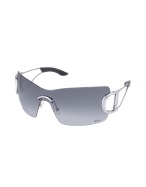Christian Dior Diorly 2 - Logoed Temple Rimless Shield Sunglasses