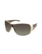 Christian Dior Subdior 2 - Signature Temple Shield Sunglasses