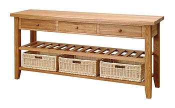 Ardennes Triple Basket Table
