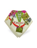 Christian Lacroix Pele Mele - Printed Silk Square Scarf