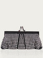 christian louboutin bags silver