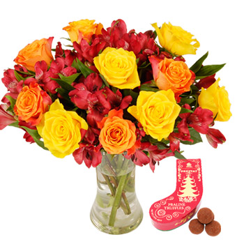 Christmas Cracker - flowers