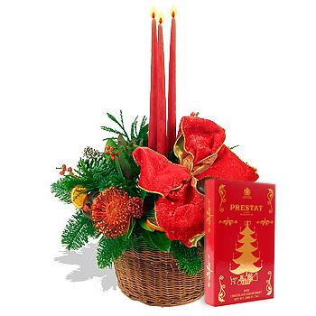 Christmas Lights Gift Set - flowers