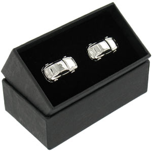 chrome Car Cufflinks